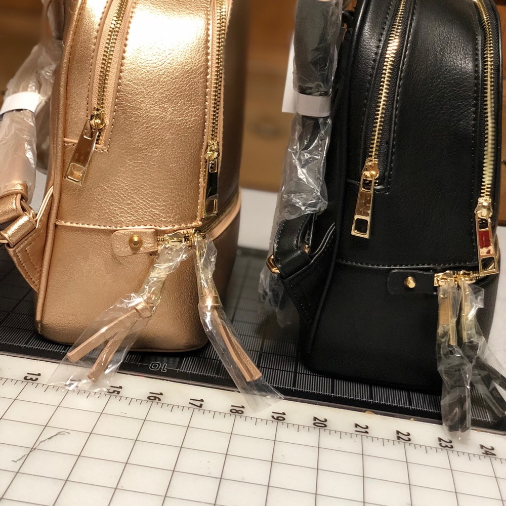 NWT Mini Backpack - ROSE GOLD ONLY - Picture 2 of 5